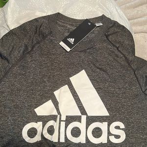 Two adidas t shirts size medium men